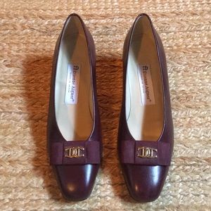 CLASSIC ETIENNE AIGNER MAROON/BROWN LOAFER 8M